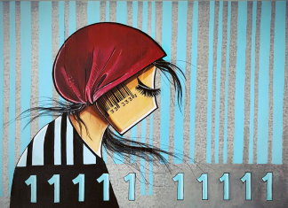Shamsia Hassani, la prima street artist afghana Shamsia Hassani credits shamsiahassani.net