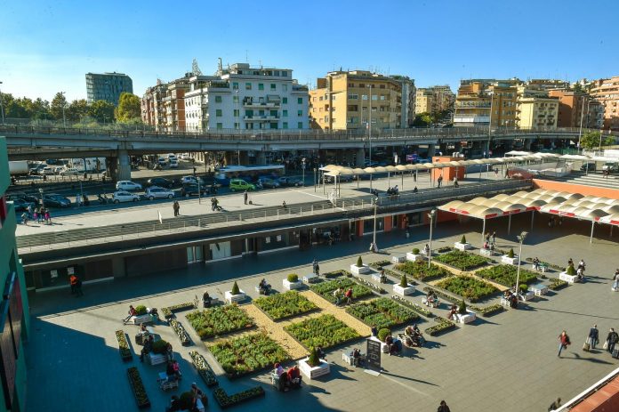 TIBURTINA, FS: RADDOPPIA ORTO URBANO IN STAZIONE - FOTO 1 coronavirus roma, fonte radiocolonna.it