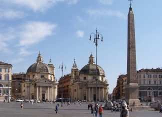 Roma, centrodestra scende col distanziamento in Piazza del Popolo