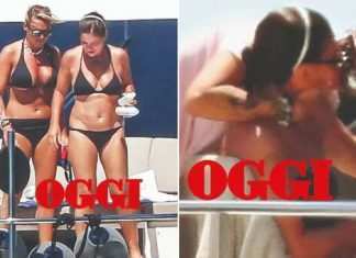 Francesca Pascale e Paola Turci, ecco i baci sullo yacht