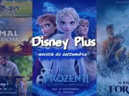 Disney Plus: le novità di settembre