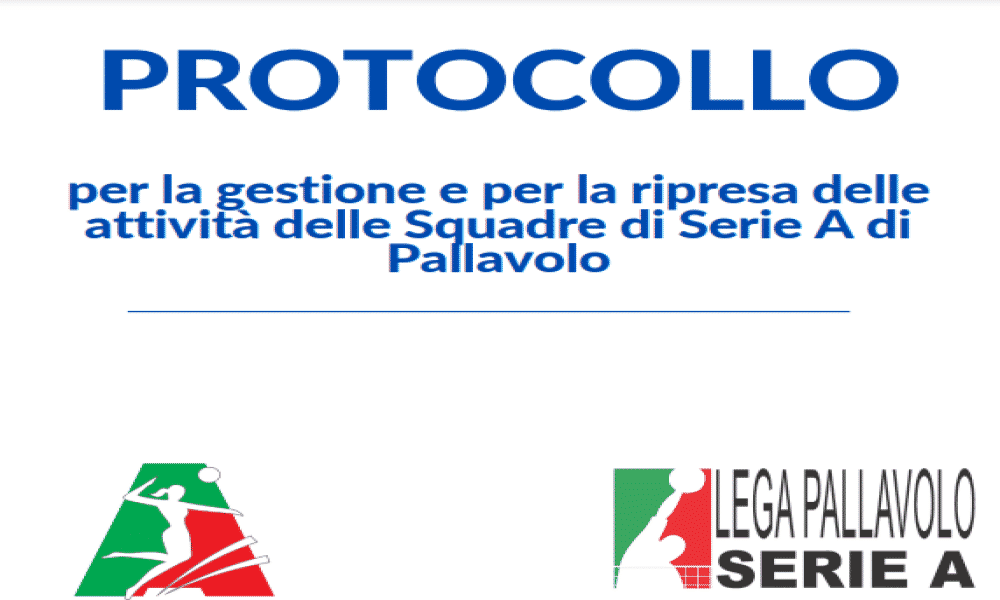 Protocollo ripresa volley Serie A - Ph credits: Lega Volley Serie A