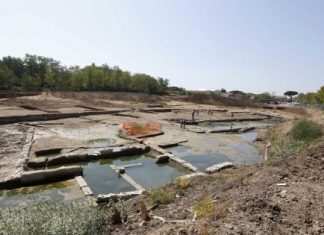 A Roma torna alla luce la vasca dei misteri di 2400 anni fa