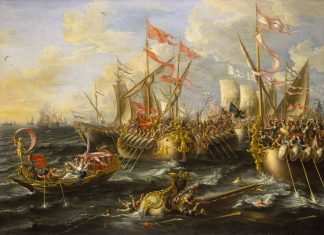 La battaglia di Azio e la nascita del leggendario impero romano Battaglia di Azio, fonte it.wikipedia.org