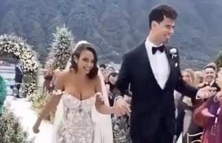 Super matrimonio di Elettra Lamborghini e Afrojack: le prime foto