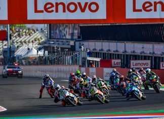 Gara1 MotoE GP Emilia Romagna 2020, vince Aegerter in volata Gara1 MotoE GP Emilia Romagna 2020