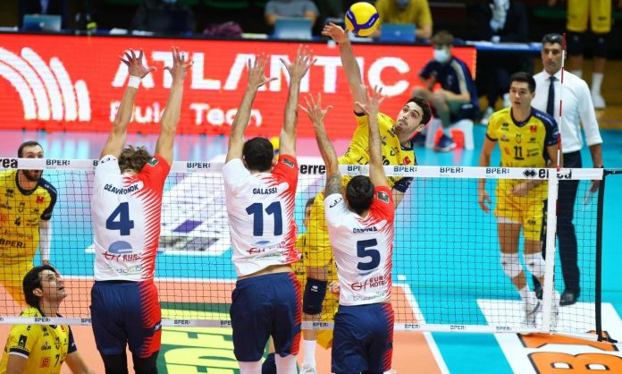 schiacciata Modena - Photo Credit: Lega Volley Official Website