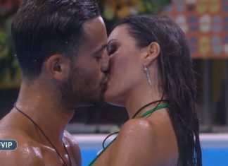 Super bacio tra Pierpaolo Petrelli ed Elisabetta Gregoraci