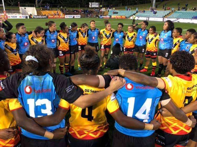 Motuliki ha promosso il rugby femminile nella Vanuatu Rugby League. Credits: Twitter International Rugby League.
