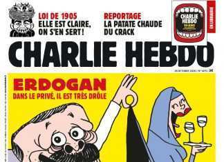 Charlie Hebdo contro Erdogan: “Nel privato è molto simpatico”, scoppia la polemica