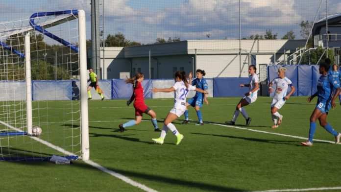 Il gol di Cinotti che ha decretato l'ennesima sconfitta del Napoli nell'ultima sfida contro l'Empoli