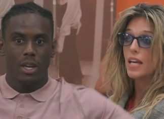 Brutto scontro tra Enock e Guenda sulla battuta sessista del fratello