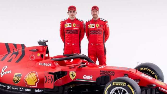Ferrari Vettel Leclerc