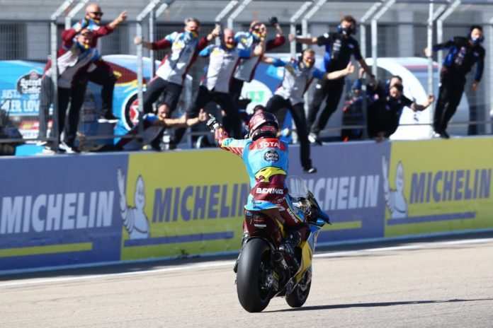 Sam Lowes GP Teruel- twitter sam lowes Moto2 Teruel 2020 Sam Lowes