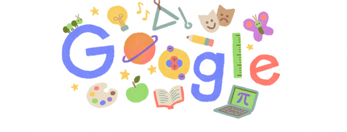 Doodle dedicato alla Festa degli insegnanti