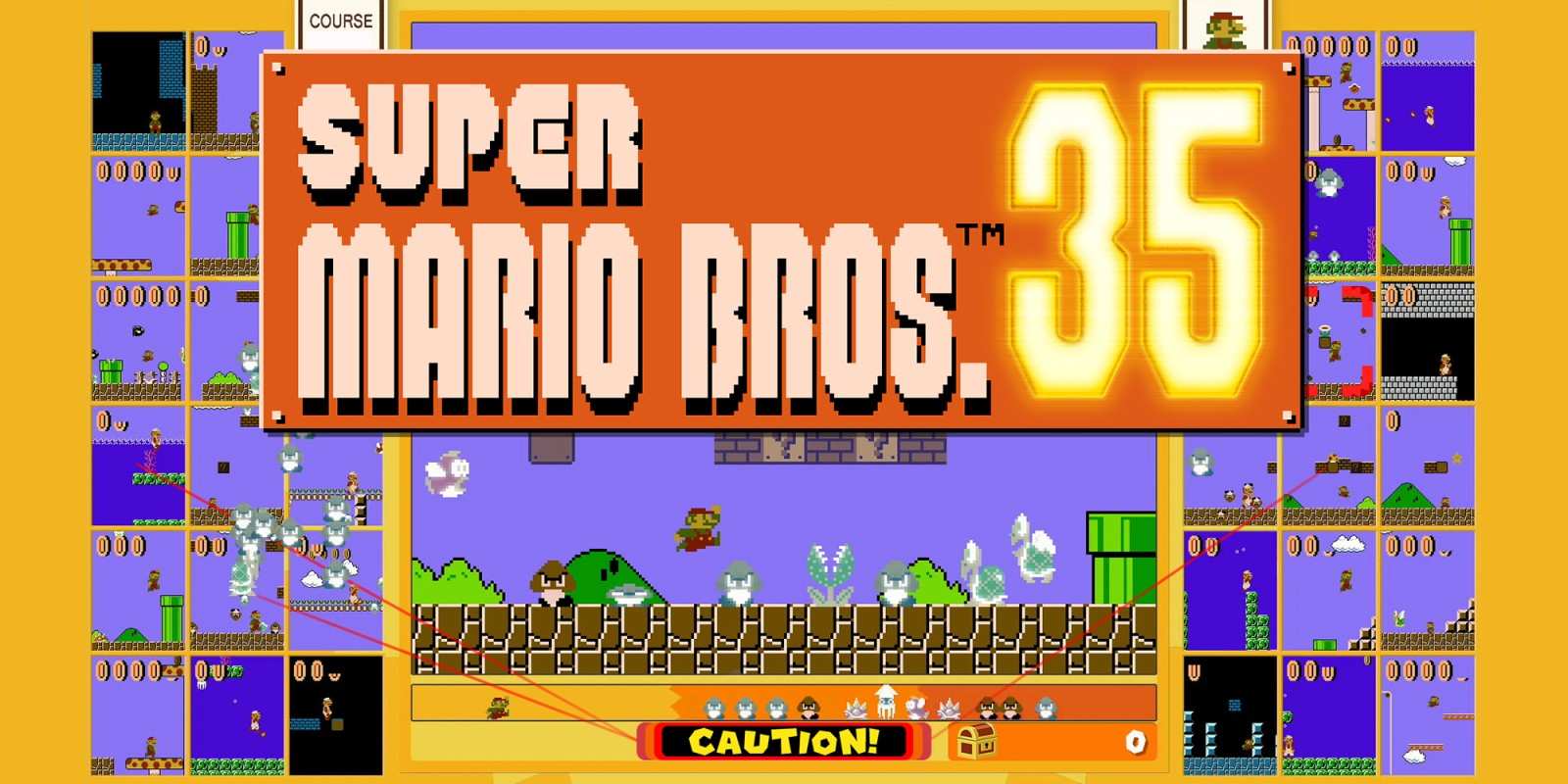 Super Mario Bros. 35: recensione Super Mario Bros. 35 - Photo Credits: Web