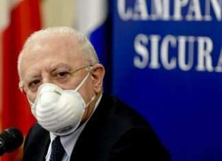 Campania, da venerdì 23 ottobre coprifuoco alle 23