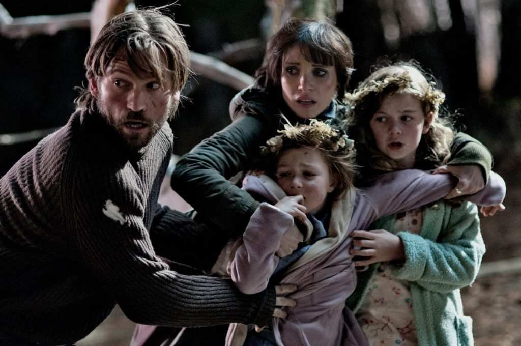 Nikolaj Coster-Waldau, Jessica Chastain, Megan Charpentier e Isabelle Nélisse - Photo Credits: Bloody Disgusting