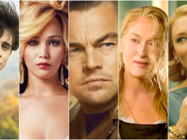 Cate Blanchette, Leonardo Di Caprio e Meryl Streep in Don’t Look Up Cast di Don't Look Up - Photo Credits: Coming Soon