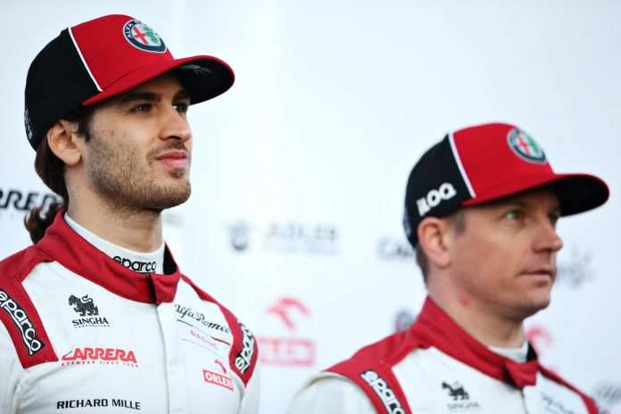 raikkonen Giovinazzi alfa romeo 2021