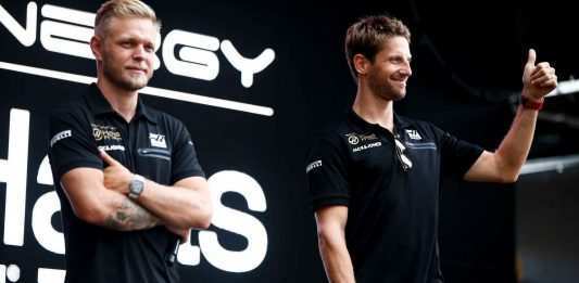 Grosjean Magnussen Haas