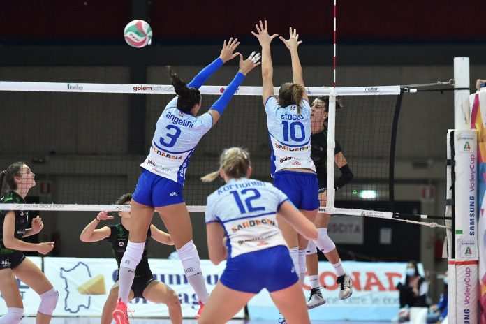 olbia sassuolo risultati 6a giornata a2 femminile