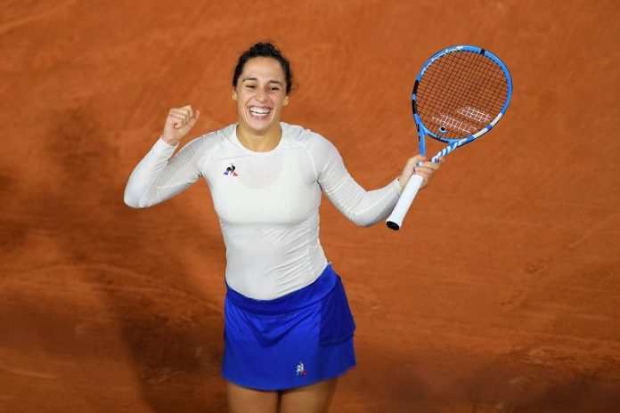 Martina Trevisan agli ottavi del Roland Garros, credits Shaun Botterill