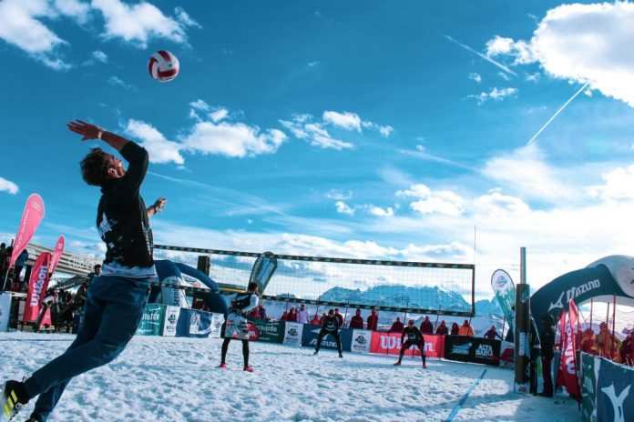 snow volley
