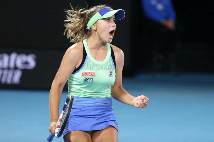 Sofia Kenin - Photo Credit: DAVID GRAY / AFP