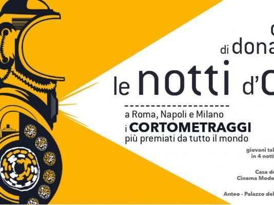 Le Notti D’Oro: i migliori corti tra David e Oscar Locandina le Notti d'Oro - Photo Credits: Institut Français