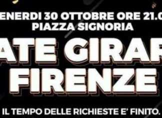 Allerta a Firenze, circola il volantino di protesta contro il DPCM
