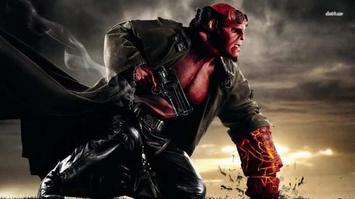 Locandina di Hellboy (2004) - Photo Credits: Wallpapers Abyss Alpha Coders