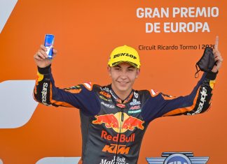 Gara Moto3 GP d’Europa 2020, Fernandez in solitaria Gara Moto3 GP d'Europa 2020