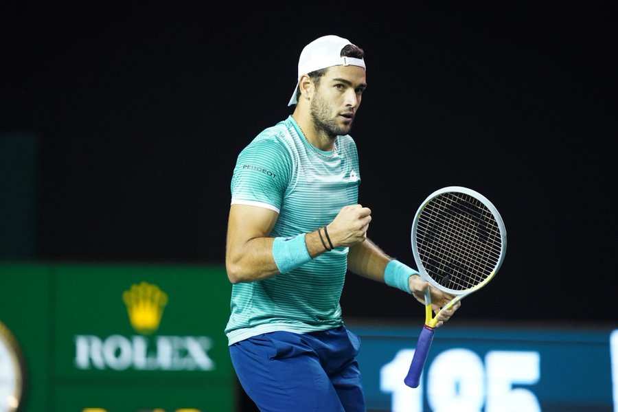 Matteo Berrettini - Photo Credit: via Twitter, @RolexPMasters