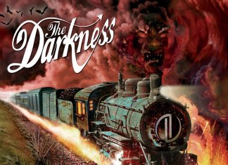 “One Way Ticket To Hell…And Back”, il secondo album dei The Darkness che vuole salvare (per finta) il rock The Darkness, cover del disco One Way Ticket To Hell…And Back (2005) - photo credits: neogaf.com