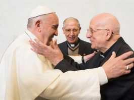 Morto a 94 anni padre Sorge Padre Sorge e Papa Francesco - PhotoCredit: © avvenire.it