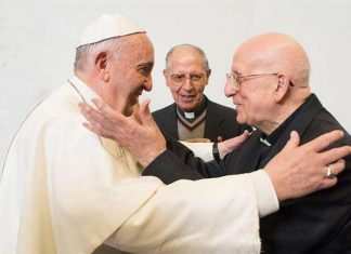 Morto a 94 anni padre Sorge Padre Sorge e Papa Francesco - PhotoCredit: © avvenire.it