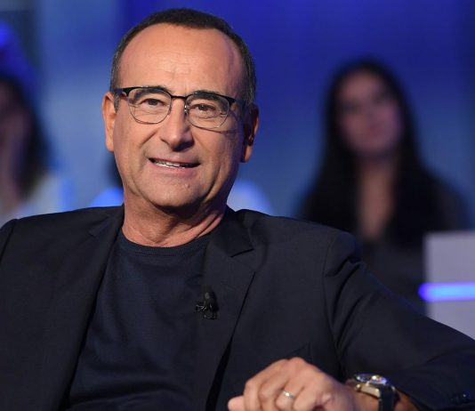 Carlo Conti annuncia le protagoniste del nuovo talent show “Ne vedremo delle belle” Photo credit: Adnkronos