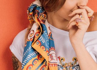 Foulard, 5 idee semplici e chic per indossarlo credit: isola bella gioielli