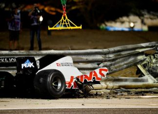 Incidente Grosjean, paura e tensione durante il GP del Bahrain incidente grosjean