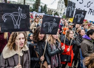 Polonia: ancora accese le manifestazioni Manifestanti in Polonia- photo credits: web