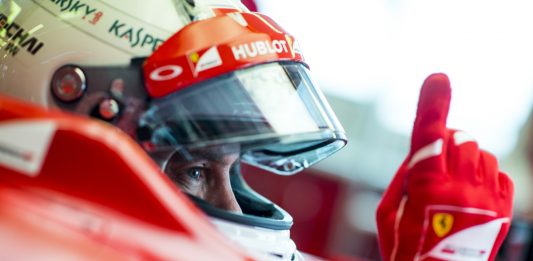 sebastian vettel ferrari fiorano debutto