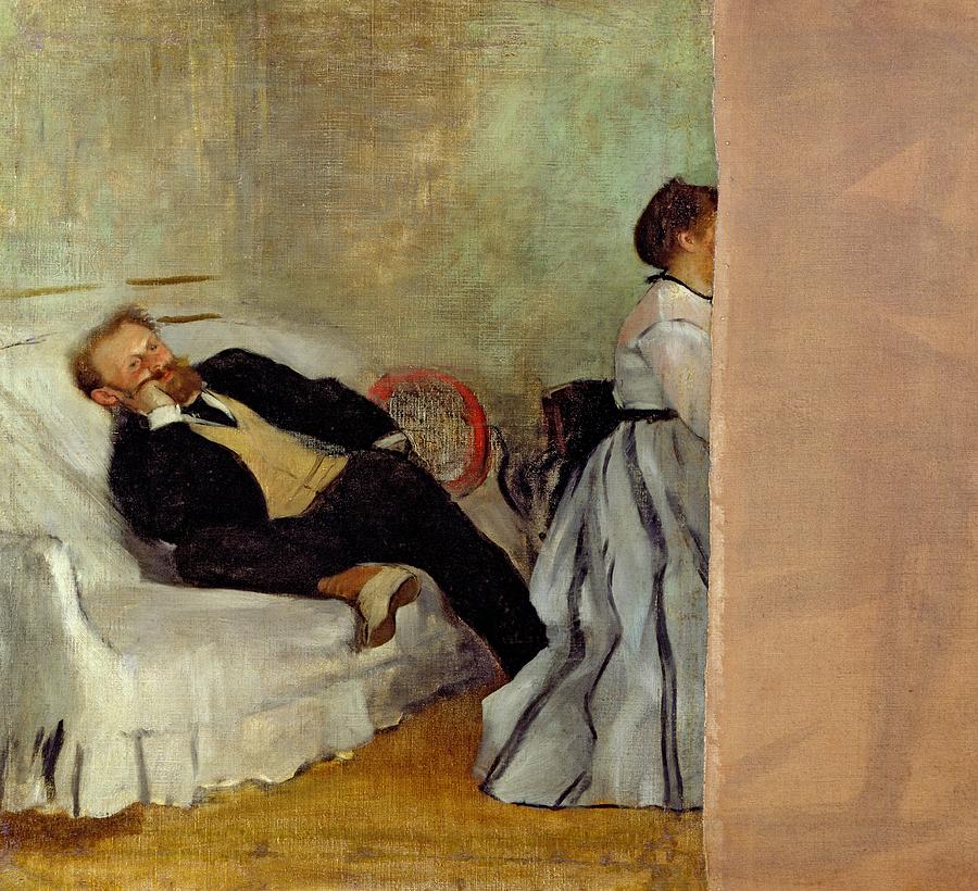 Edgar Degas, Ritratto di Manet e la moglie - Photo Credits: stilearte.it