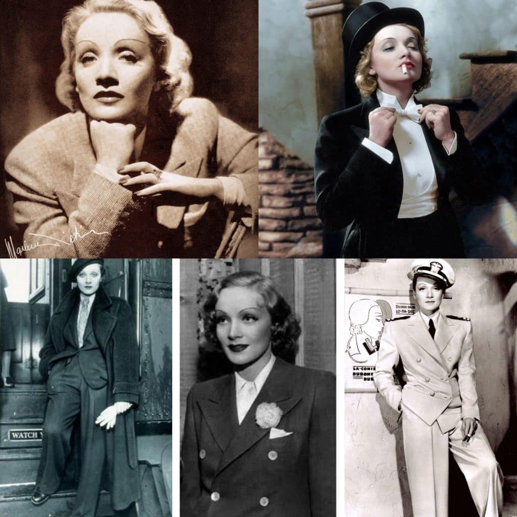 Marlene Dietrich-photo credits: Pinterest 