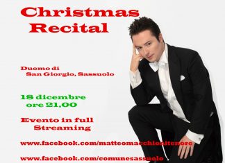 Matteo Macchioni, il 18 Dicembre lo streaming di “Christmas Recital” Locandina del Concerto di Natale 2020 di Matteo Macchioni - Ph. Stefano Muzzarelli