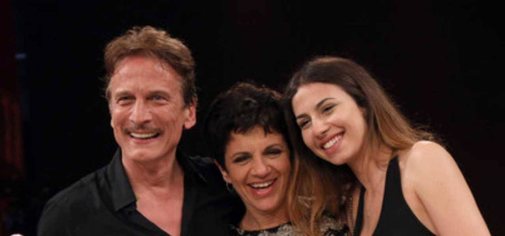 Cesare Bocci con la moglie e la figlia - photocredits: youmovies