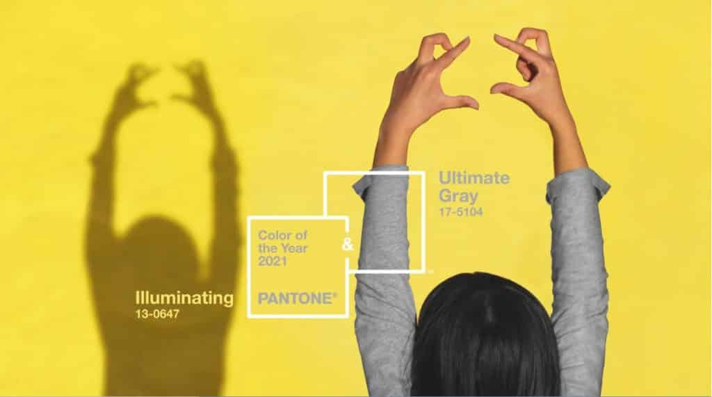 Campagna Color of  the Years  Credits Pantone