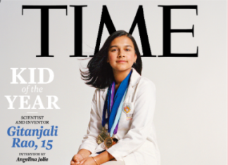“If I can do it, anybody can do it”: la giovane scienziata Gitanjali Rao è la prima ‘Kid of the year’ Gitanjali Rao Photo credits: time.com
