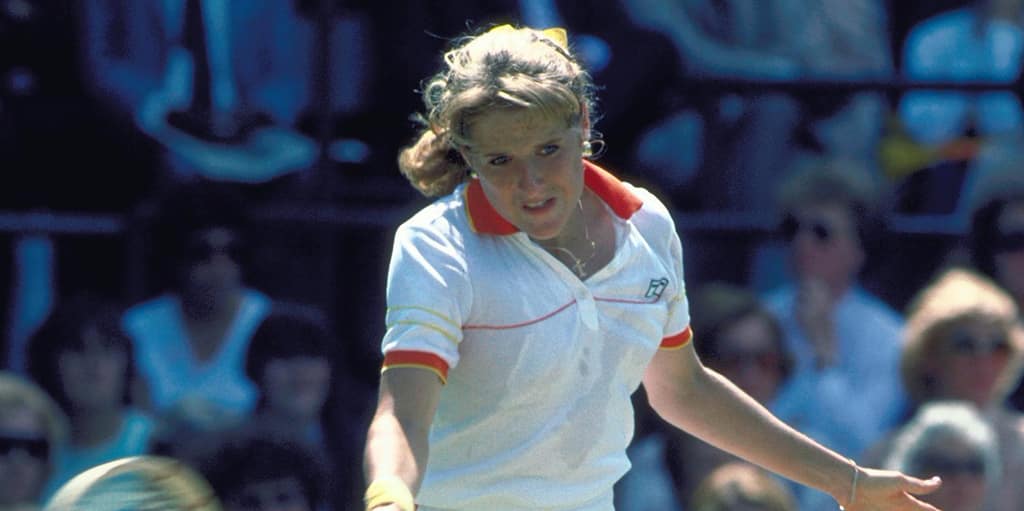 Tracy Austin compie oggi 58 anni, credits Don Morley, Emipcs Sport