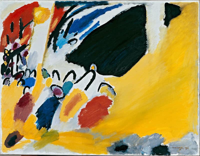 Impressione III (Concerto), Kandinsky. PhotoCredit: Wikipedia.